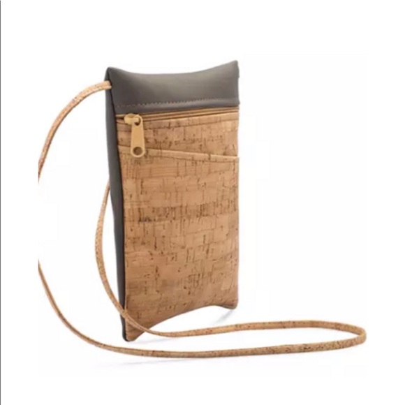 Lively Mini Cross Body Bag | Cork + Faux Leather - Picture 3 of 3